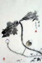 Oiseaux et fleurs - Peinture chinoise