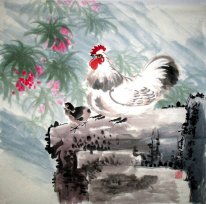 Pollo - pittura cinese