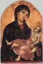 Oil Madonna And Child