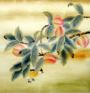 Peachs - Chinesische Malerei
