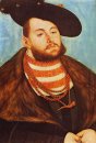 Portrait Of Johann Friedrich Elector Of Saxony 1531