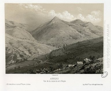 Arreau - Vue de la route du col d\'Aspin