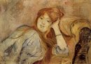 Gadis Remaja Bersandar Pada Siku Her 1887