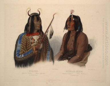 Noapeh, un Assiniboin indiennes et Psihdja-Sahpa, un Yanktonan I