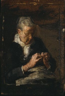Knitting Mulher