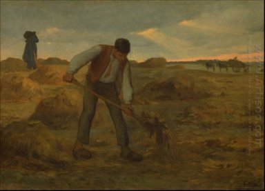 Peasand spridning av stallgödsel 1855