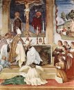 A história de St Barbara E St Alvise 1524