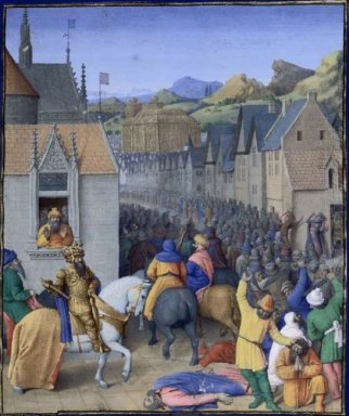 Cattura di Gerusalemme da Tolomeo Soter 1475