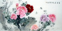 Pivoine - Peinture chinoise