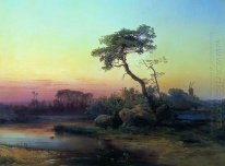 paisaje con pino 1854