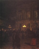 Opéra de Paris la nuit