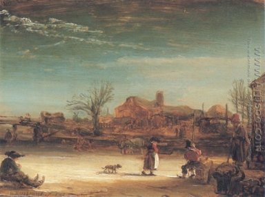 Paesaggio invernale 1646