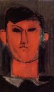 Porträt von Picasso 1915 ein