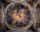 Cristo in gloria tra gli angeli e arcangeli 1621