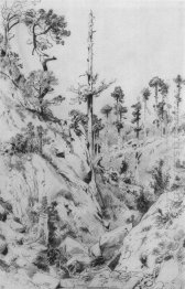Krimea View Dekat Yalta 1879