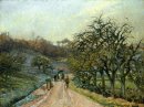 voie de pommiers près d'Osny Pontoise 1874
