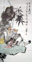 Ji gong - kinesisk målning