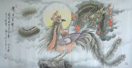 Dragon - Lukisan Cina Dragon - Lukisan Cina