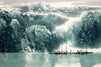 Sneeuw - Chinees schilderij