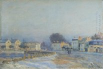 o lugar molhando em marly le roi hoarfrost 1875