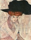 The Feather Black Hat 1910