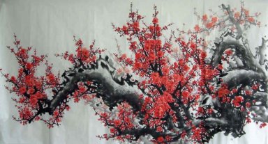 Plum - Lukisan Cina
