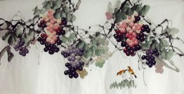 Uvas - Pintura Chinesa