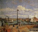 piloten s brygga le havre högvatten eftermiddagssol 1903