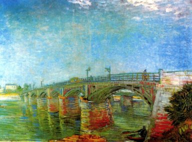 Il Ponte Senna At Asnieres 1887