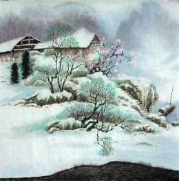 Haus - Chinesische Malerei Haus - Chinesische Malerei