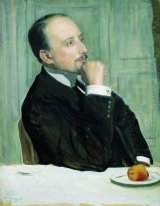 Portrait Of E E Lansere 1913