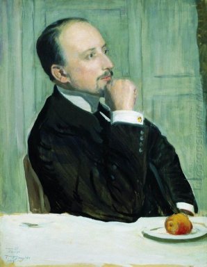 Портрет E E Лансере 1913