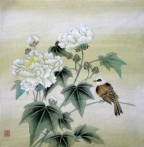Vogels&Bloemen - Chinees schilderij
