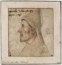 Portrait Of Man In Profil