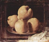 Still Life Dengan Dish Of Quince 1664