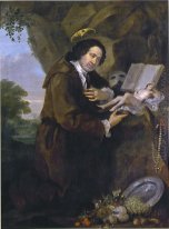 Portrait Of En Francis Dashwood 15 Baron Of Despencer