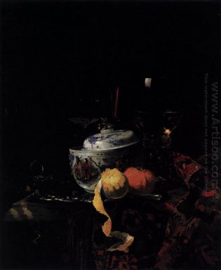 Still-Life with Chinese Porcelain Bowl