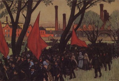 Demonstração do dia de maio Na Putilov 1906