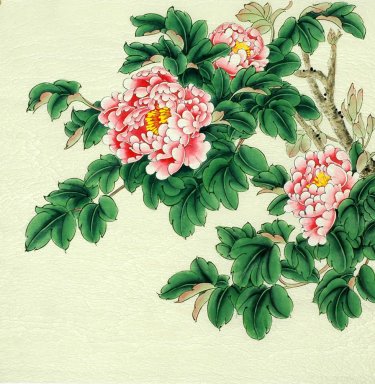 Peony - Pittura cinese