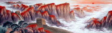 Great Wall - Chinese Painting