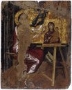 St Luke que pinta a la Virgen 1568