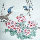 Birds & Bunga - Lukisan Cina