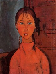 menina com tranças 1918