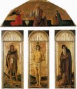 Triptych do St Sebastian 1464