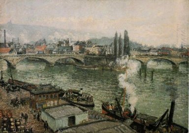 o tempo cinzento pont corneille Rouen 1896