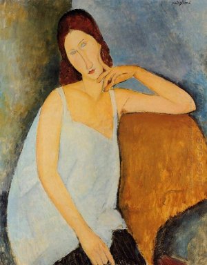 Retrato de Jeanne Hébuterne 1918 1