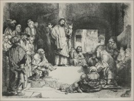 Jesus Pregação Chamado O La Tombe 1652