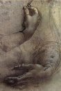 Étude des bras et des mains une esquisse de Da Vinci considere p