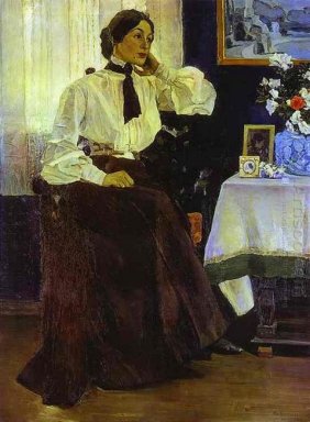 Ritratto Di Ekaterina Nesterova 1905
