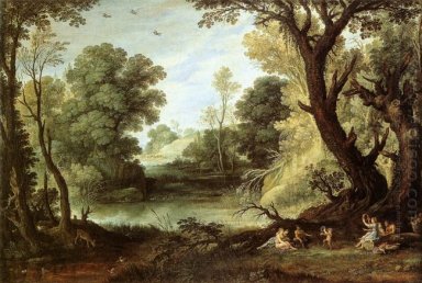 Landschap met Nimfen en Satyrs